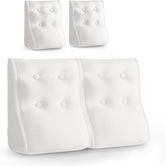 Kombinierbares ergonomisches Bettkissen Velvet-White